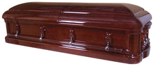 Load image into Gallery viewer, Royal Grace Custom - Solid Mahogany Casket - Lone Star Caskets
