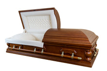 Load image into Gallery viewer, The Dean - Cherry Hardwood Veneer - Lone Star Caskets