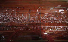 Load image into Gallery viewer, Last Supper Hand Carved Top - Solid Mahogany Casket - Lone Star Caskets