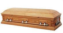 Load image into Gallery viewer, Oak Trace - Hardwood Veneer Casket - Lone Star Caskets