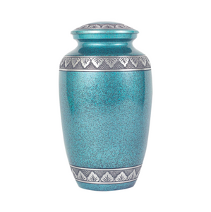 Aqua Gravel Cremation Urn