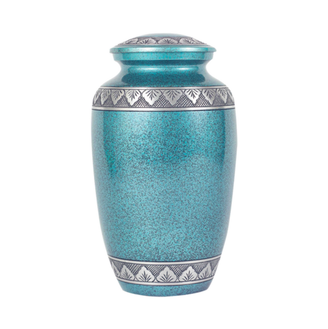 Aqua Gravel Cremation Urn