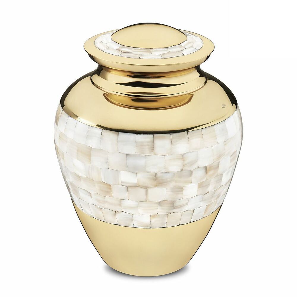 Mother of Pearl Urn