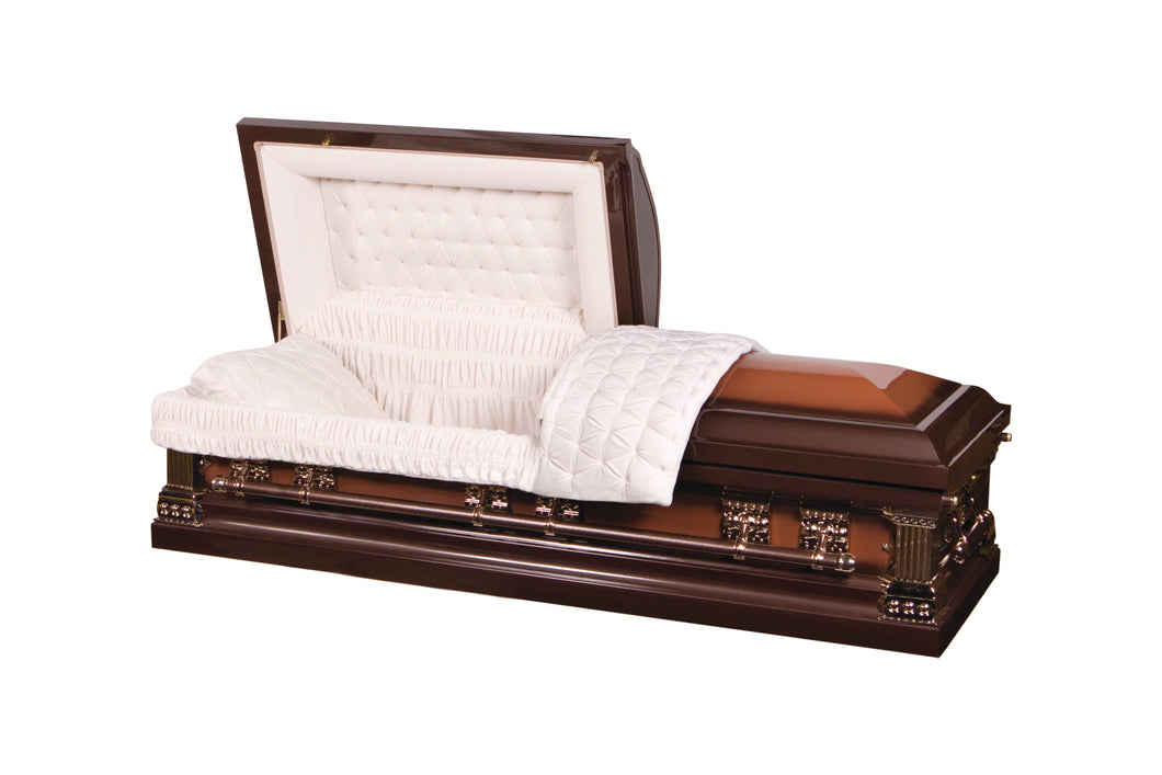 The Lincoln  - 18 Gauge Casket