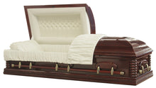 Load image into Gallery viewer, The Richmond - Walnut Hardwood Veneer Casket - Lone Star Caskets
