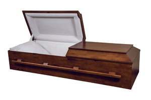 Simple - Solid Hardwood Cremation Casket - Lone Star Caskets