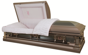 The Rosé Orchid - 18 Gauge Casket
