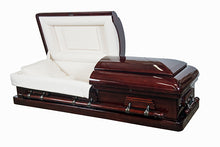 Load image into Gallery viewer, The Roosevelt￼ - Solid Mahogany Casket
